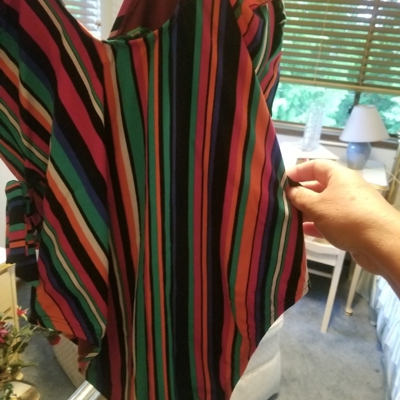 One piece womens swim suit, waist tie, slimming - Picture 4 of 8